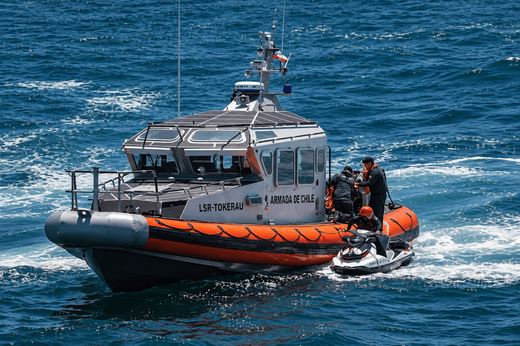 BUSCAN INTENSAMENTE A PERSONA DESAPARECIDA EN EL MAR DE VIÑA DEL MAR